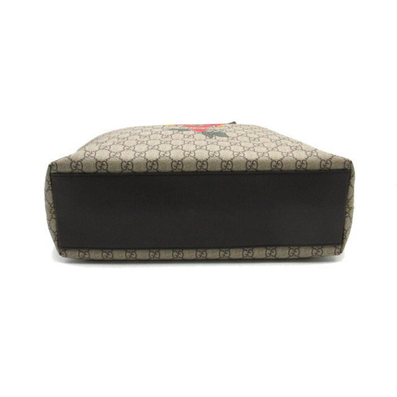 Gucci Heart Tattoo GG Plus Tote Bag canvas brown - Picture 4 of 10